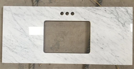 Bianco carrara marble vanity top Bianco carrara marble vanity top