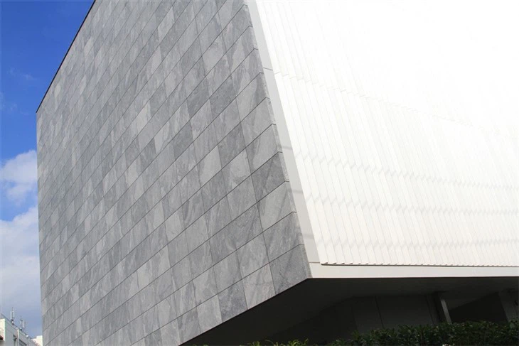 Grey Granite Exterior Cladding