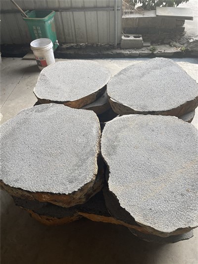 Flagstone verönd og gangbraut