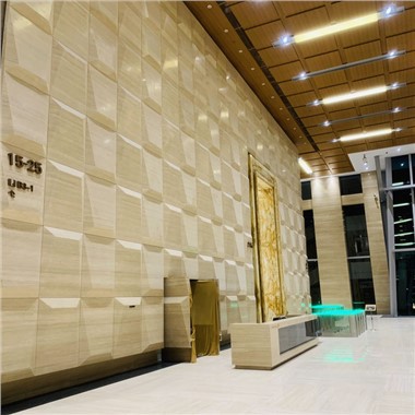 Travertín flísar baðherbergi